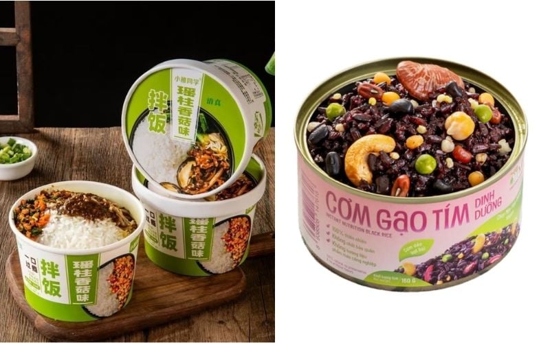 Cơm ăn liền ngày càng đa dạng với nhiều lựa chọn phù hợp từng nhu cầ